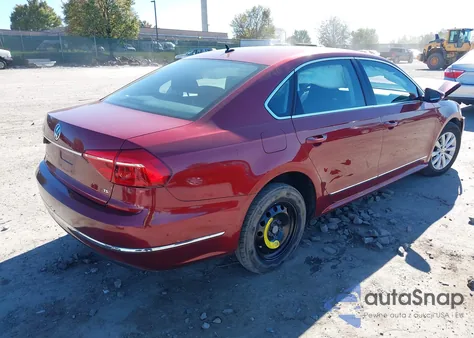 2016 Volkswagen Passat 1.8T S from USA, damaged, VIN 1VWAT7A30GC012930